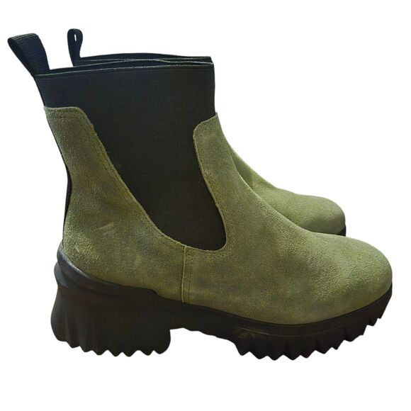 Nurture Rebalance Womens 7 Denali Waterproof Lug Sole Platform Chelsea Boots - Picture 1 of 12